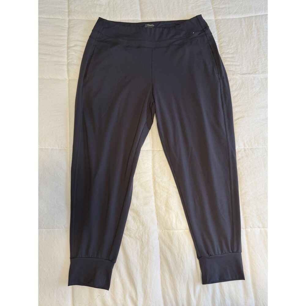 Mondetta Athletic Pants Joggers Pockets Gray Active Large